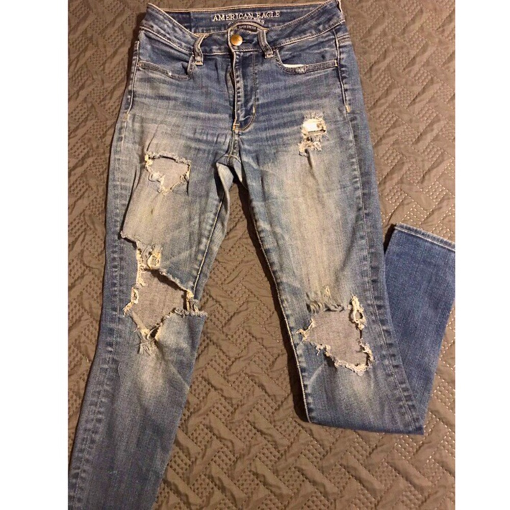 American Eagle Ripped Jeans